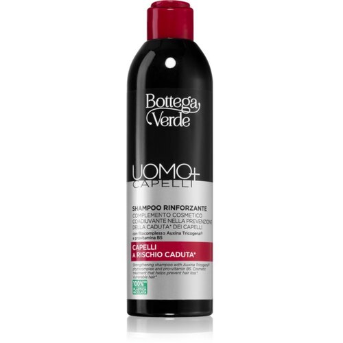 Bottega Verde Man+ krepilni &amp;scaron;ampon za oslabljene lase, ki so nagnjeni k izpadanju 250 ml Slike