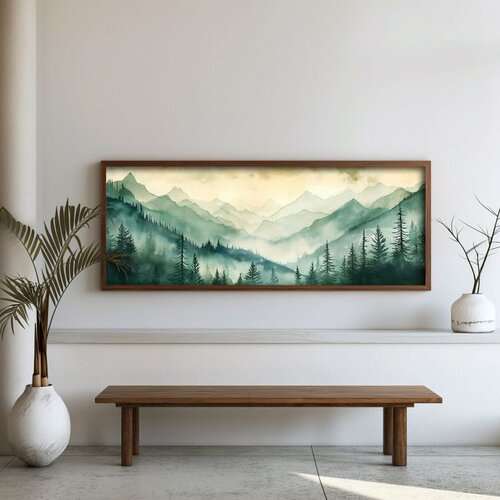 WALLXPERT FAH162-120 Multicolor Decorative Framed MDF Painting Cene