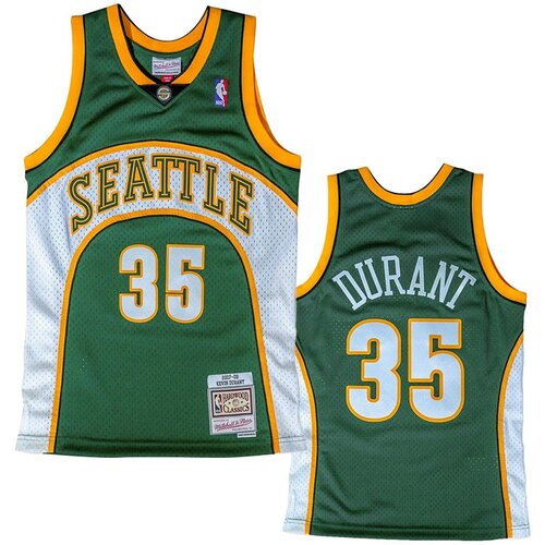 Mitchell And Ness mu&amp;scaron;ki Kevin Durant 35 Seattle Supersonics 2007-08 Mitchell &amp;amp; Ness Swingman dres Slike