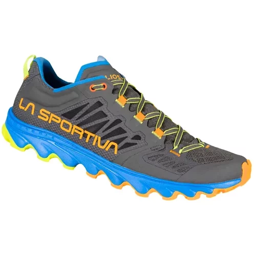 La Sportiva Men's Running Shoes Helios III Metal/Electric Blue