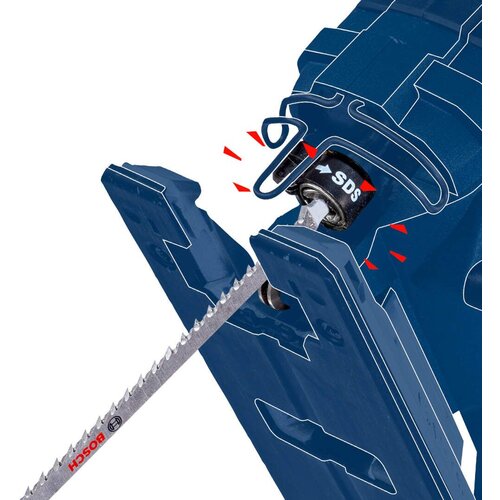 Bosch expert &amp;bdquo;Wood 2-side clean&amp;ldquo; t 308 bo list ubodne testere, 25-delni - 2608900556 Slike