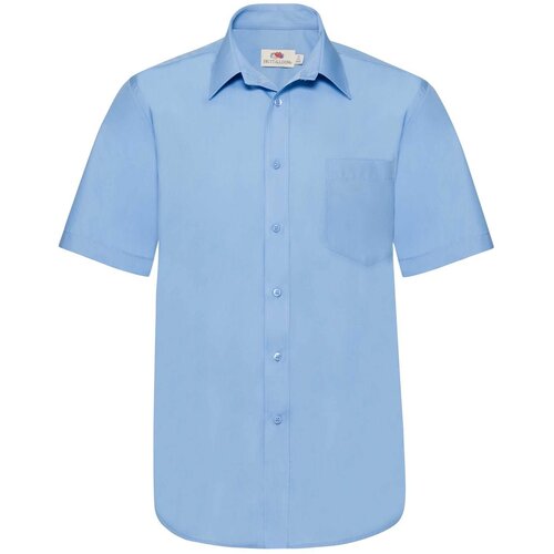 Fruit Of The Loom Men&amp;#039;s shirt Poplin 651160 55/45 115g/120g Slike