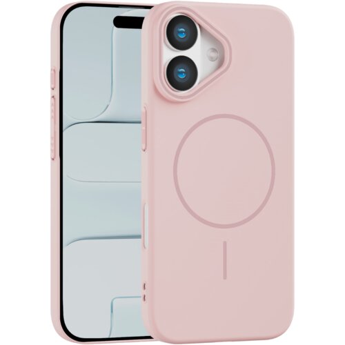 Apple rigid silicone magsafe maska za iphone 17 &ndash; roze Cene