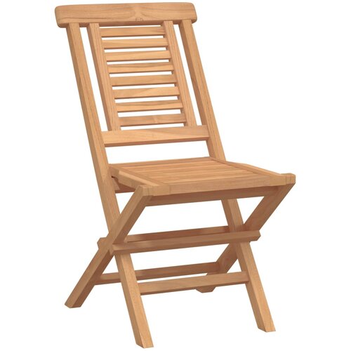  Vrtni set 5 kom. Smeđa Čvrsto teak drvo Slike