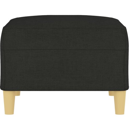  Tabure crni 70 x 55 x 41 cm od tkanine Slike
