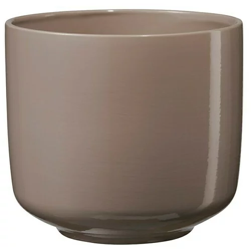Soendgen Keramik Okrugla tegla za biljke (Vanjska dimenzija (ø x V): 19 x 17 cm, Greige, Keramika)