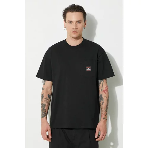 Carhartt WIP Pamučna majica S/S Field Pocket T-Shirt za muškarce, boja: crna, bez uzorka, I033265.89XX