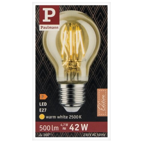 led sijalica vintage E27/4,7W 2500K - paulmann 28714 Slike