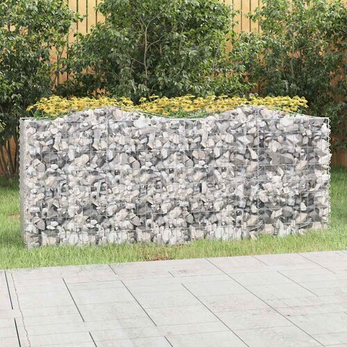  Lučna gabionska povišena gredica 200x50x100cm pocinčano željezo Cene