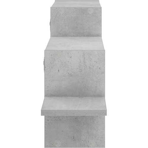  Polica na zidu Betonska siva 95 x 17 x 37 cm Konstruirano drvo Slike
