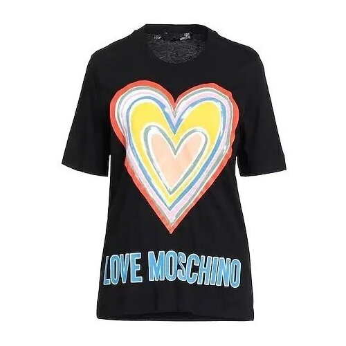 Love Moschino Ženska majica W4F153OM3876-C74, Crna Slike