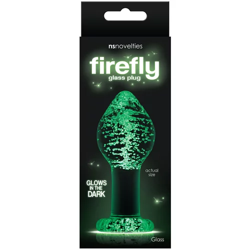 Ns Novelties firefly glass plug large