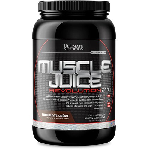 Ultimate Nutrition muscle juice revolution &amp;ndash; protein za povećanje mi&amp;scaron;ićne mase - jagoda 2.12kg Slike