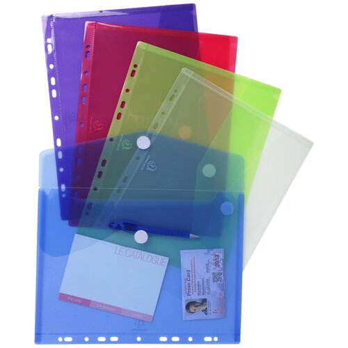 Exacompta Torba za dokumente DIN A4, PP, prozorna, (22135678) Cene