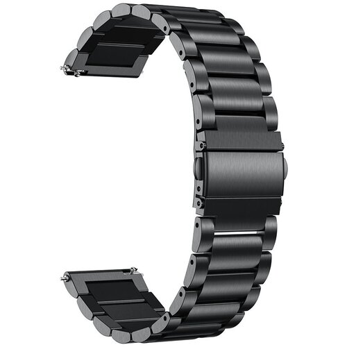 INF Pašček za uro iz nerjavečega jekla - udobno in varno prileganje Black 20 mm, (22076794) Cene