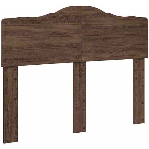 vidaXL Vzglavje z vzglavjem Rjav hrast 120 cm Konstruiran les, (5000109975) Cene