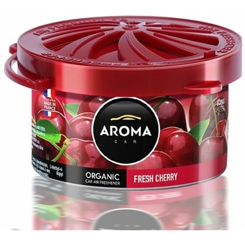 Aroma auto kozmetika miris limenka 40 gr organic cherry 660563 Slike