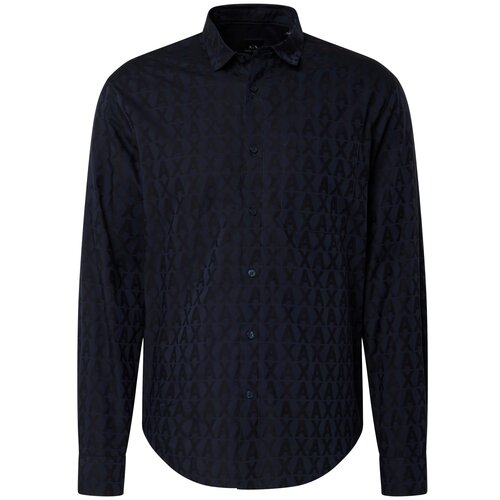 Armani Exchange Srajca &amp;#039;Tessuto&amp;#039; mornarska Slike