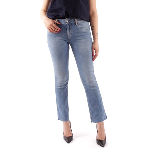 Liu Jo Jeans straight UA3022D4448 Modra Slike