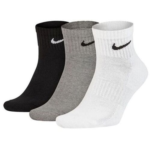 Nike Športne nogavice 'EVERYDAY CUSH' pegasto siva / črna / bela Cene