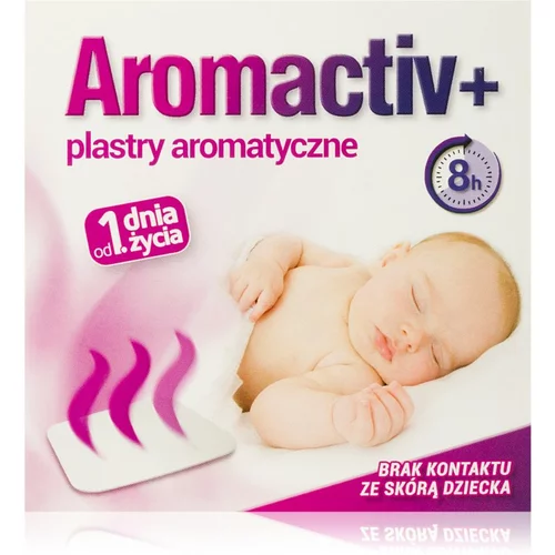 Aromactiv+ Plastry aromatyczne flaster s umirujućim djelovanjem za djecu 5 kom