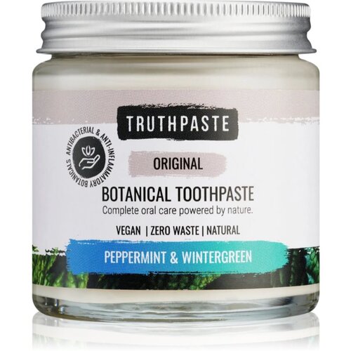 Truthpaste Original prirodna zubna pasta Peppermint &amp;amp; Wintergreen 100 ml Slike