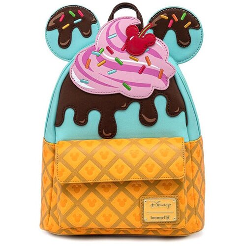 Mickey & Minnie Loungefly Disney Mickey i Minnie Ruksak s Motivom Sladoleda - 25 cm Cijene