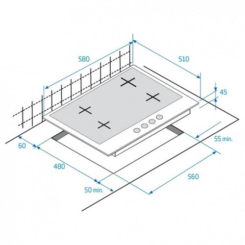 Beko HIC 64503 TX Ugrad.ploče BEKO Slike