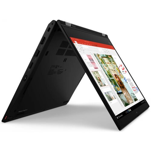 Lenovo thinkpad L13 yoga G3 i5-1235U 16GB ram 256GB nvme ssd 13.3 wuxga ips touchscreen win 11 pro refurbished laptop Slike