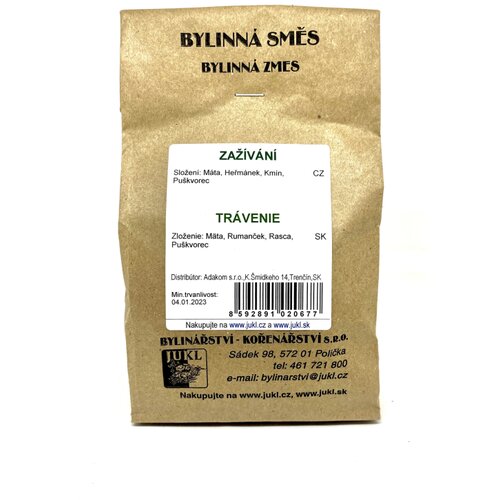 JUKL Zeli&amp;scaron;čni čaj Prebava 100 g Slike