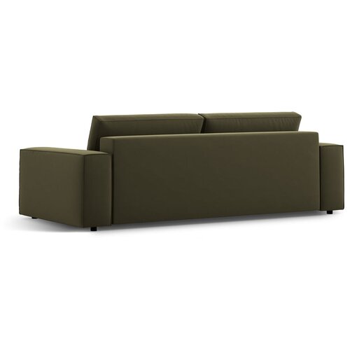 Micadoni Zelena sklopiva sofa od boucl&amp;eacute; tkanine 247 cm Jodie &amp;ndash; Home Slike