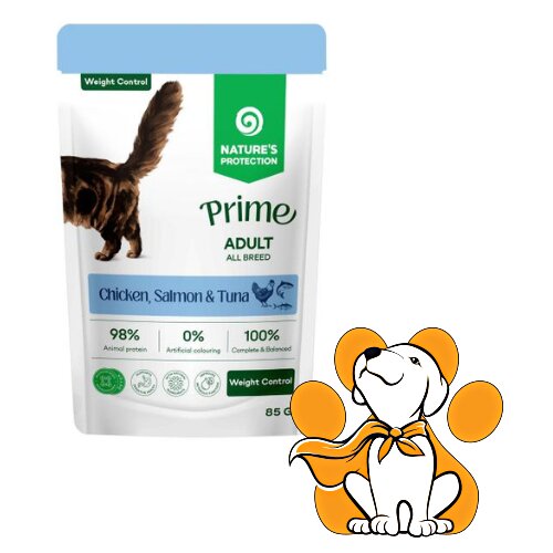 Nature's Protection Cat Weight Control 85g, Vlažna Hrana Za Kontrolu Težine Cene