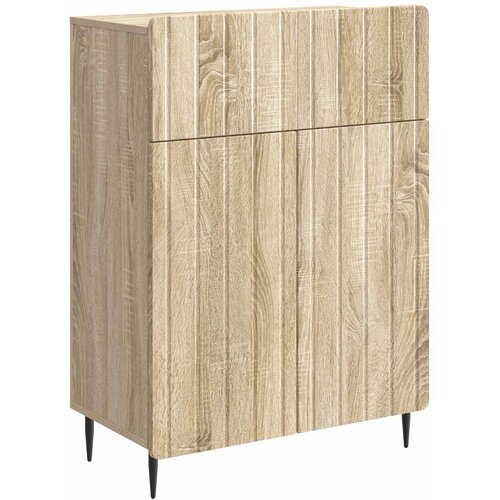 vidaXL Strani &scaron;al Sonoma hrast 66 x 34,5 x 92 cm Inženirski les, (5000217627) Cene