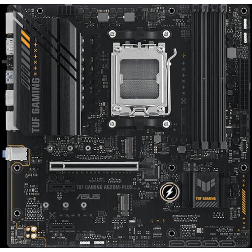 Asus MB TUF A620M-PLUS AMD A620, AM5, micro ATXPCIe 4.0, 2x DP, HDMI, 4xDDR5, 2x M.2 Slike