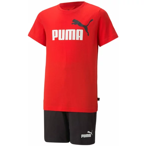 Puma Jogging komplet crvena / crna / bijela
