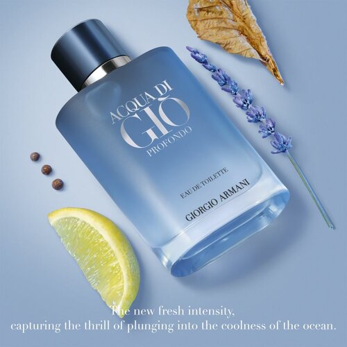 Armani Acqua di Gi&amp;ograve; Profondo toaletna voda za mu&amp;scaron;karce 50 ml Slike