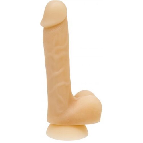 Addiction Fleksibilen dildo in packer 2v1 David, 20 cm Cene