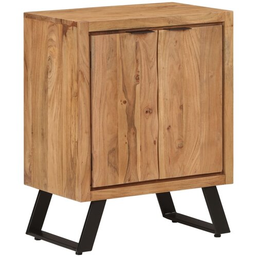 VidaXL Komoda s 2 vratima 55 x 36 x 72 cm od masivnog bagremovog drva Slike