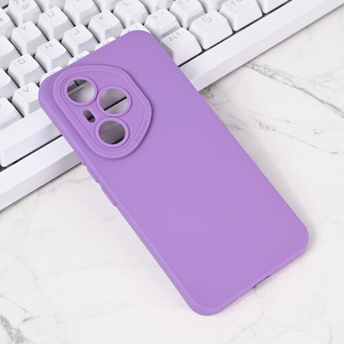  Silikonska maska za Honor 400 Pro Pro Camera, Ljubičasta Cene