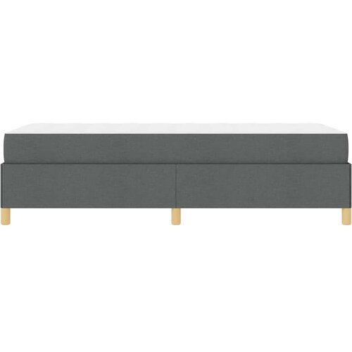  Krevetna konstrukcija Tamno siva 90 x 190 cm tkanina Slike