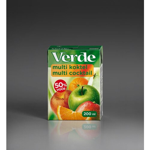 Verde sok multi koktel, 0,2l Cene