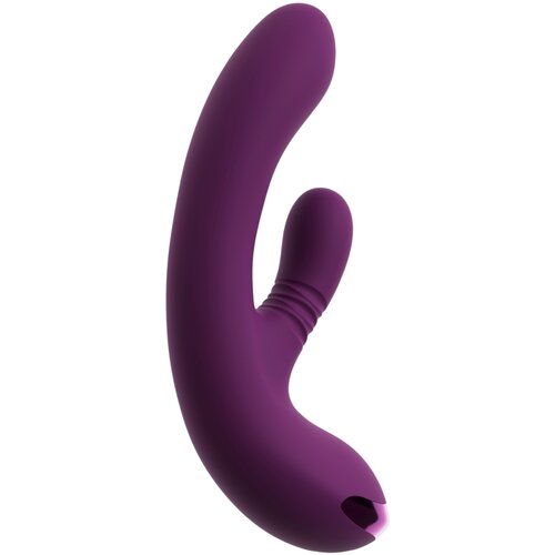 Javida vibrator za G-točku i klitoris u obliku zeca (ljubičasti) Slike