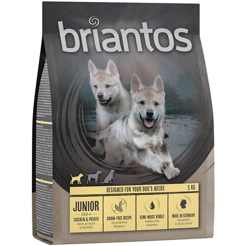briantos Junior piščanec & krompir - BREZ ŽIT - 4 x 1 kg Cene