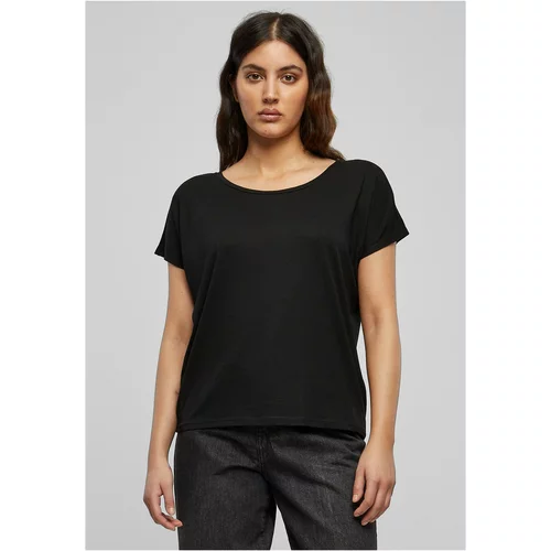 UC Curvy Women's Basic Drop Shoulder Tee T-Shirt Black