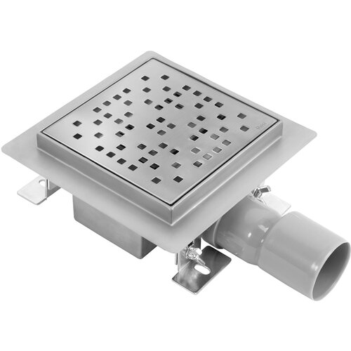 undefined Linijski odtok REA DOTS 150x150 Nickel Brush Cene