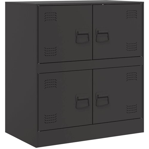 Maison Chic Komoda - Predalnik črna 67x39x73 cm jeklo, (21715947) Slike
