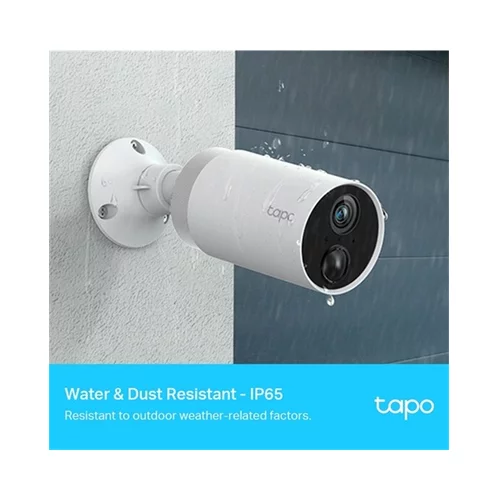 Tp-link brezžična zunanja nadzorna kamera Tapo C400S2 3,15mm dnevna/nočna WiFi FHD črno/bela