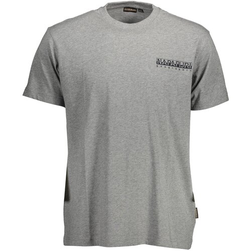 Napapijri SHORT SLEEVE T-SHIRT MEN GREY Slike
