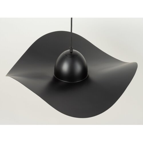  Visilica na sajli KAPELLO 1xE27/60W/230V prečnik 55 cm crna/bakarna Slike