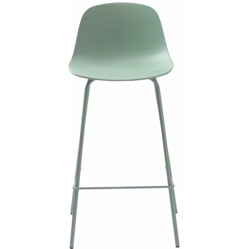 Unique Furniture Svjetlo zelena plastična barska stolica 92,5 cm Whitby -